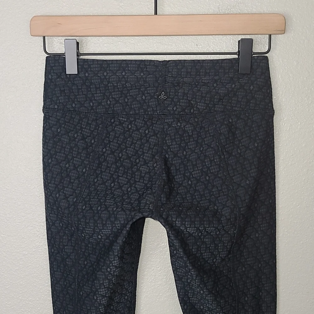 Prana Misty Jacquard Yoga Ankle Leggings